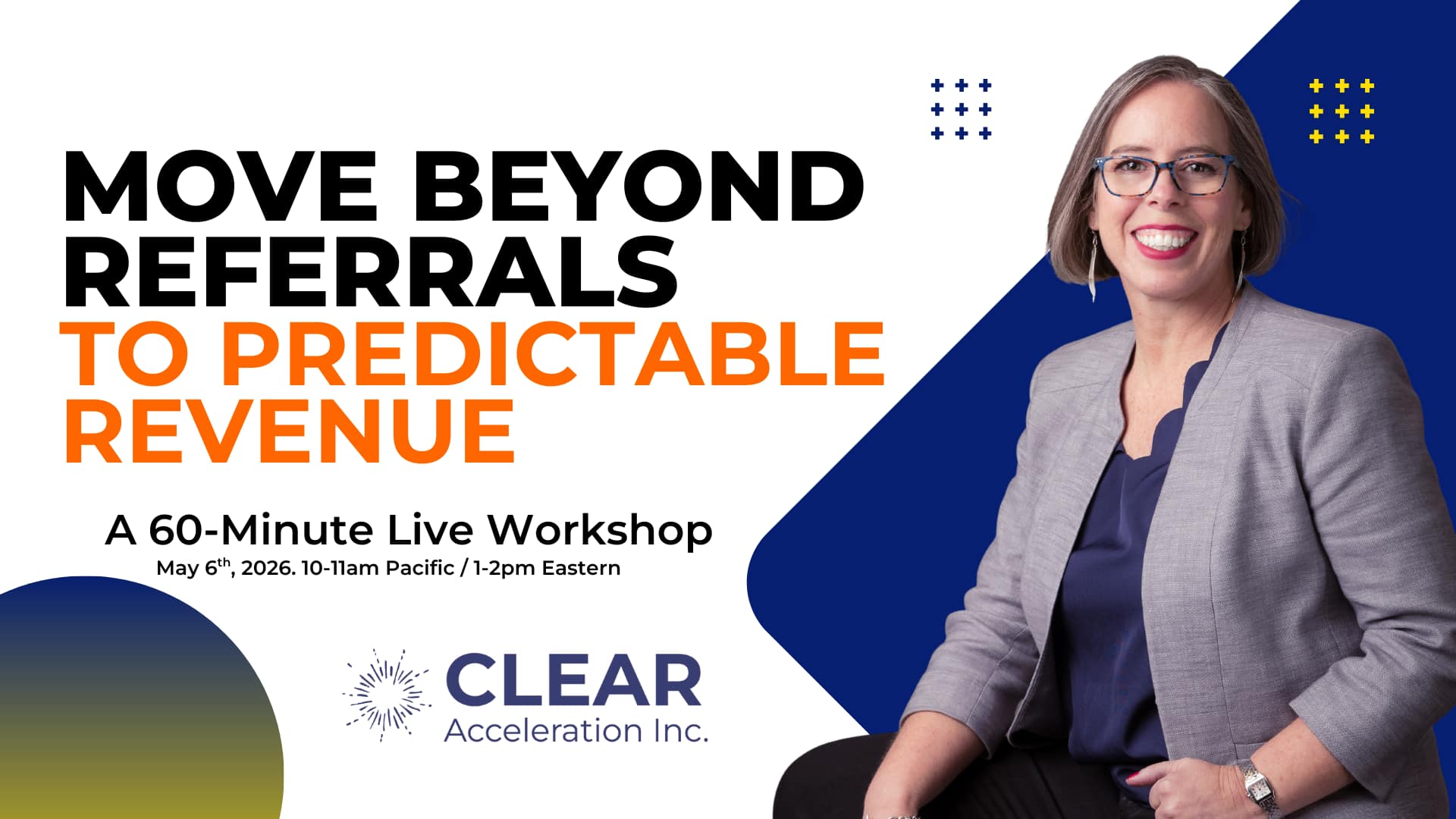 Move Beyond Referrals to Predictable Revenue. Register and attend this live 1-hour training and learn to turn cold leads into high-paying clients consistently. Spaces are Limited.