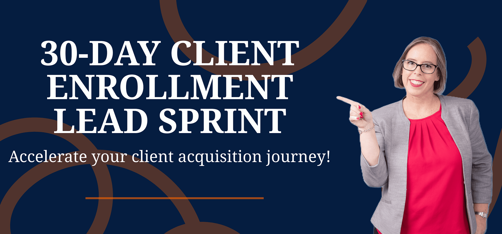 30 day August 2025 Lead sprint Banner