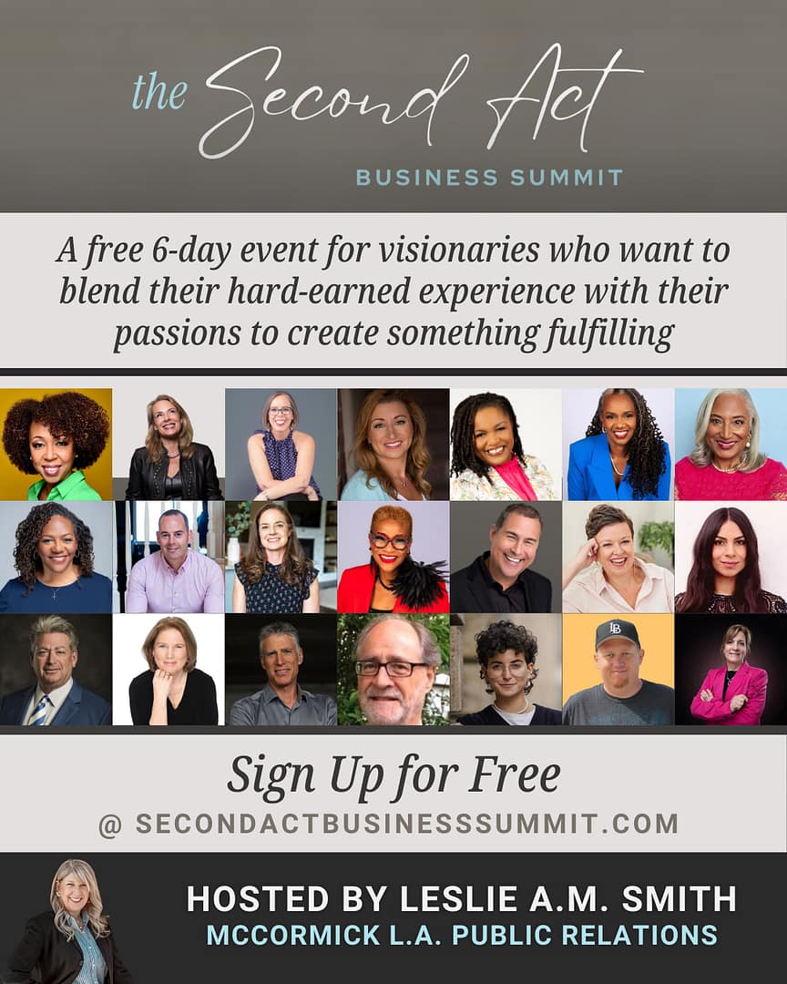 With all the noise about aging and work, it’s time for more thoughtful, aligned strategies that honor your wisdom and help you thrive in your 50s, 60s, and beyond. Join Leslie Smith, Christine Campbell Rapin and an incredible line up of guest experts March 2-6, 2026.