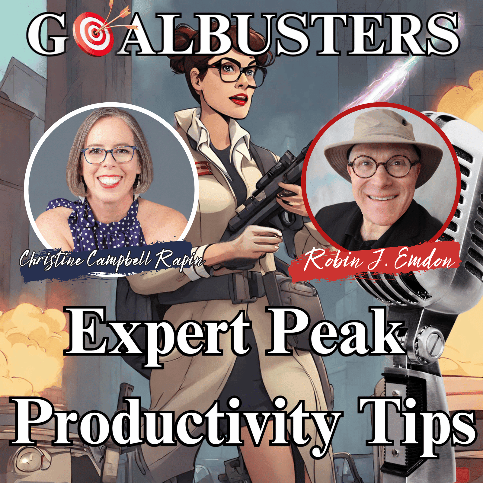 GoalBusters Podcast featuring Christine Campbell Rapin