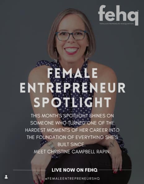 Female Entrepreneur Spotlight:<br />
Christine Campbell Rapin of CLEAR Acceleration Inc. | Female Entrepreneur Spotlight on<br />
14 April, 2026