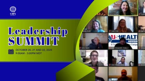 Leadership Summit - October 20-21st, hosted by CIBN featuring guest speaker Christine Campbell Rapin. Register today.