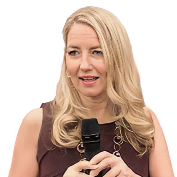 Turn on Your Client Waterfall's Featured Speaker - Kimberly Crowe. Learn to profit from four types of stages and have your next client discover you when you invest just a few hours a month as a speaker.