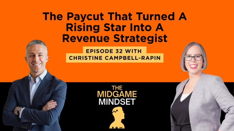 Christine Campbell Rapin was headhunted into the dot-com boom, thriving in scrappy startup chaos, and moving up fast — when she made a decision most people would call "going backwards".