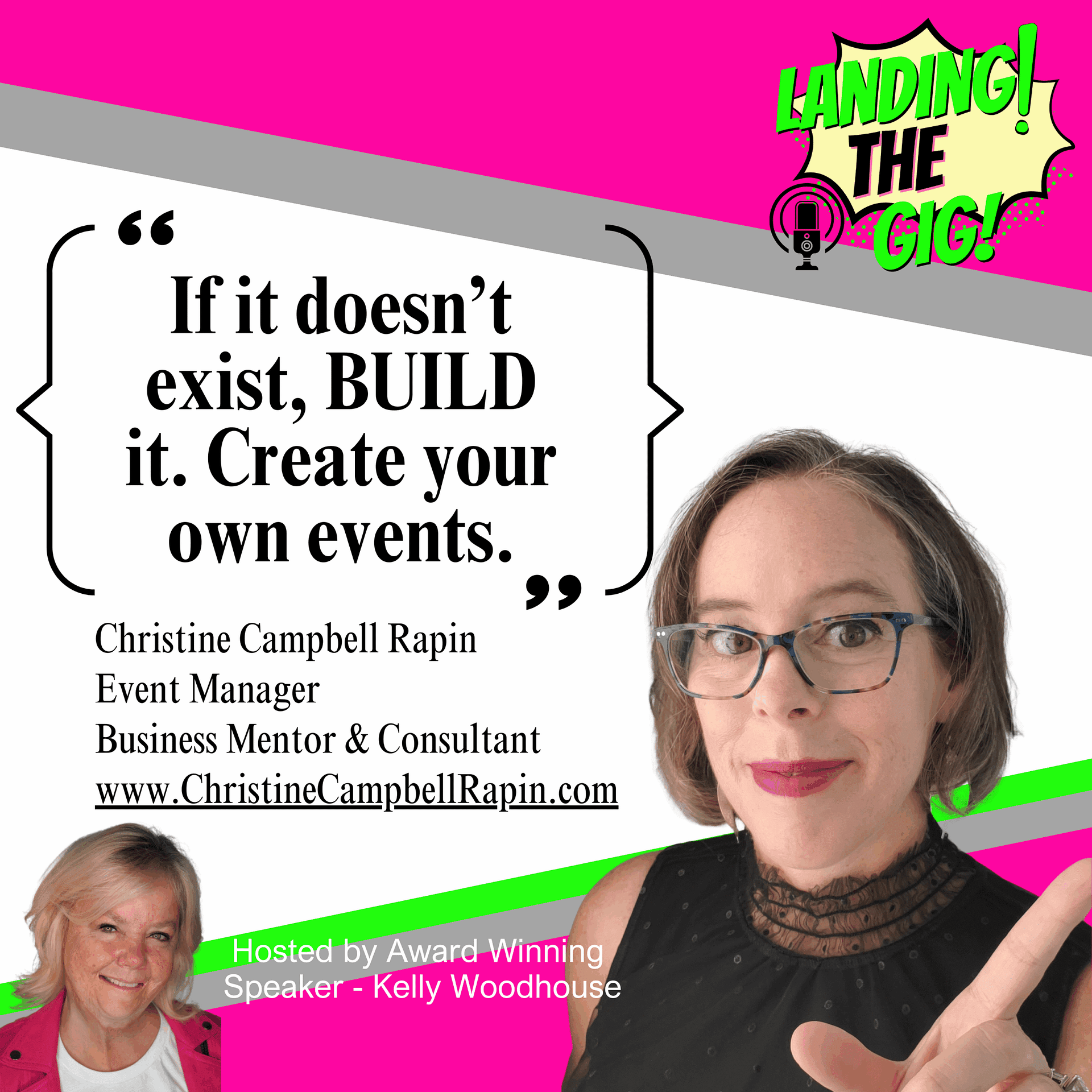 Landing the Gig with Christine Campbell Rapin.